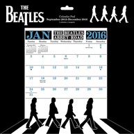 The Beatles Magnetic 2016 Wall Calendar