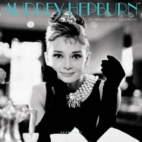 Audrey Hepburn 2016 Mini Wall Calendar