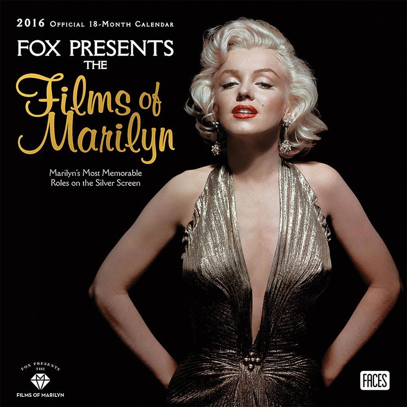 Fox Presents the Films of Marilyn 2016 Wall Calendar